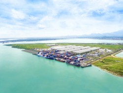 Gần 4 triệu tấn hàng hóa qua cảng Chu Lai năm 2022